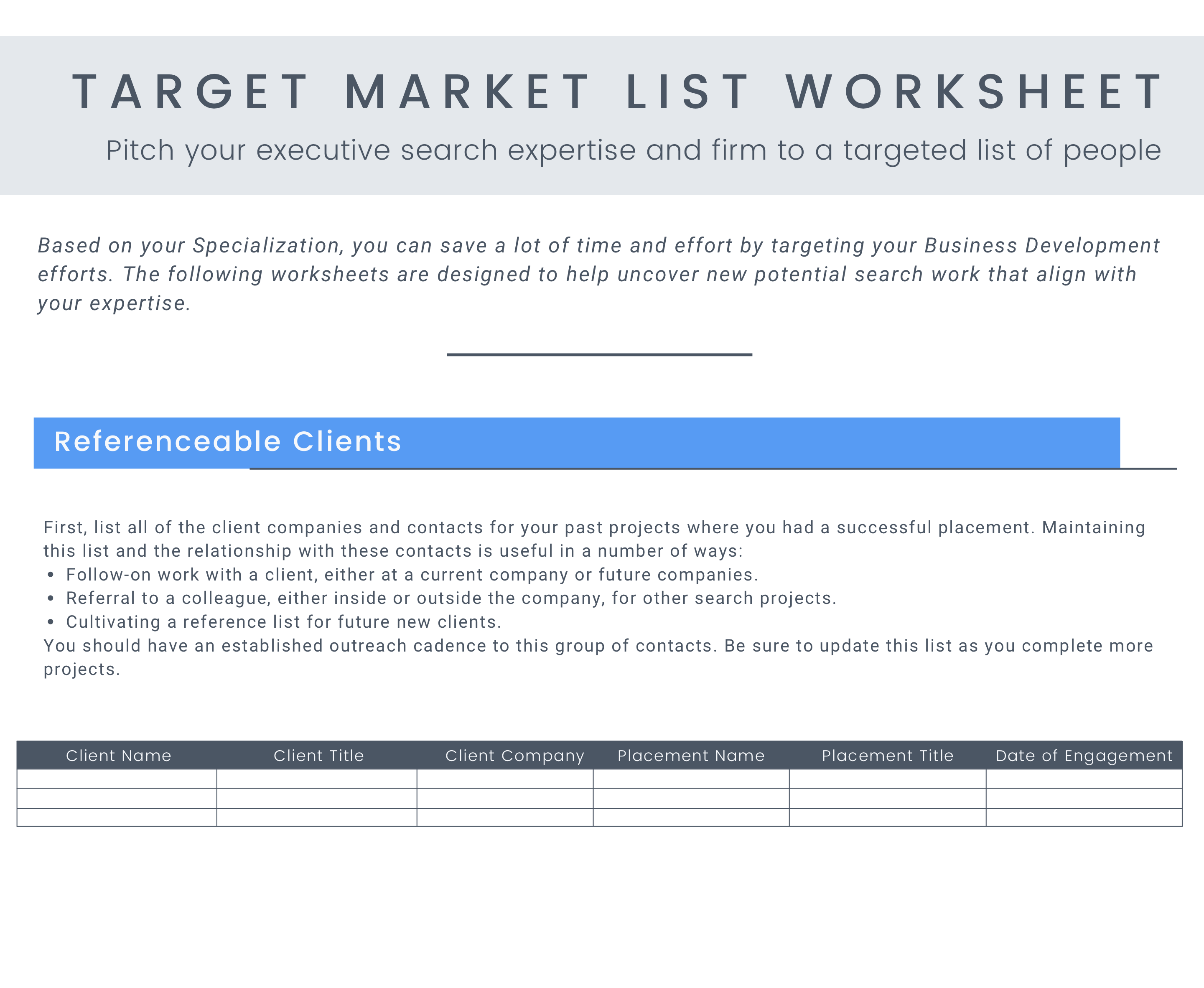 Executive Recruiting Best Practices: Marketing Your Executive Search Firm