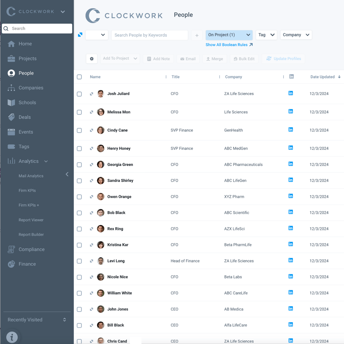 Clockwork Recruiting - Executive Search Software & Solutions | Clockwork