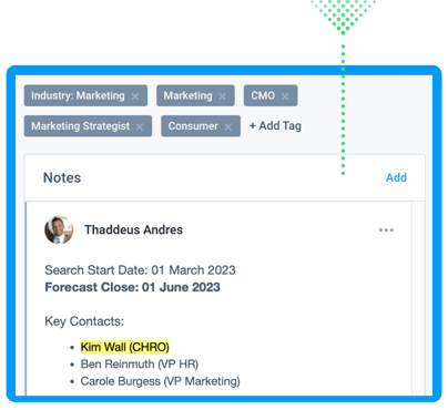 Admin Notes and Tags