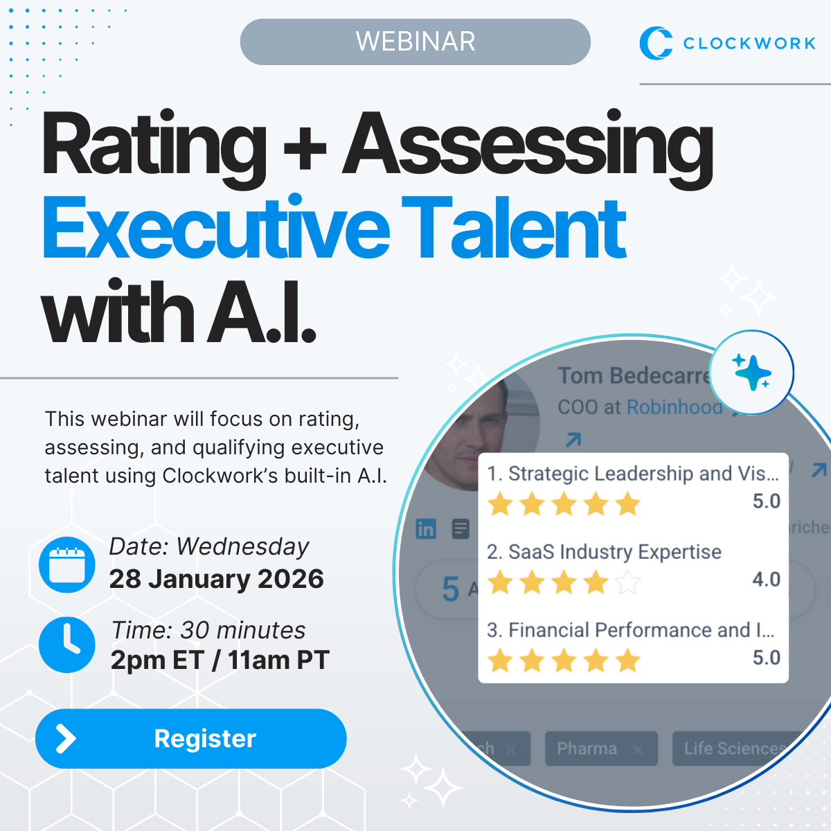 Live Demo: Clockwork Executive Search Software | Clockwork